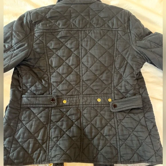 J.Crew black Quilted Jacket - Picture 5 of 6